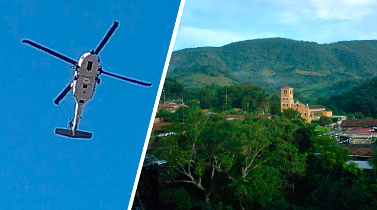 Siguen los enfrentamientos en Chinicuila; sobrevuela helicóptero de la GN