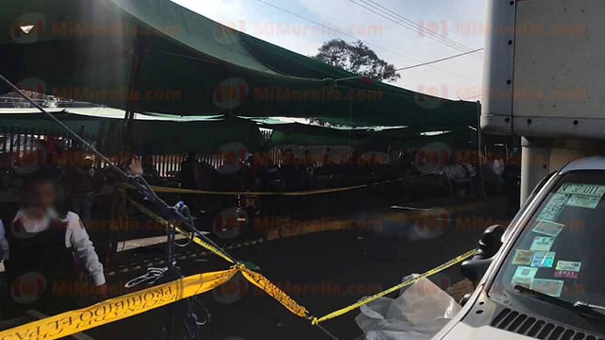Identifican a hombre asesinado en tianguis de Morelia; hay otra mujer herida