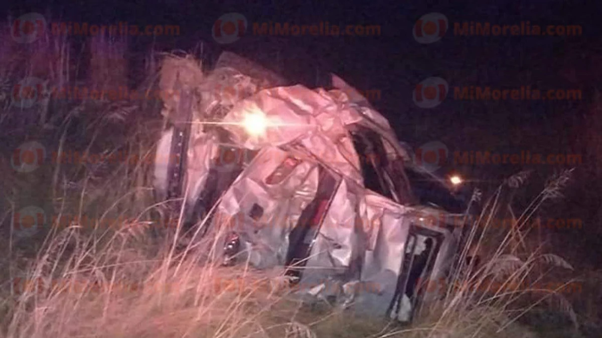 Muere joven en aparatoso accidente automovilístico en la Morelia-Maravatío