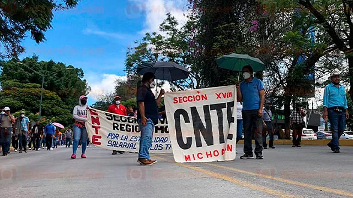 CNTE se manifestará este miércoles en Morelia