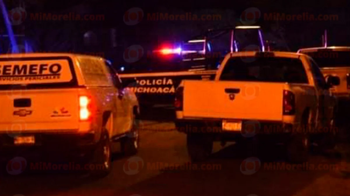 Ataque armado deja dos muertos y un herido en centro de Zitácuaro