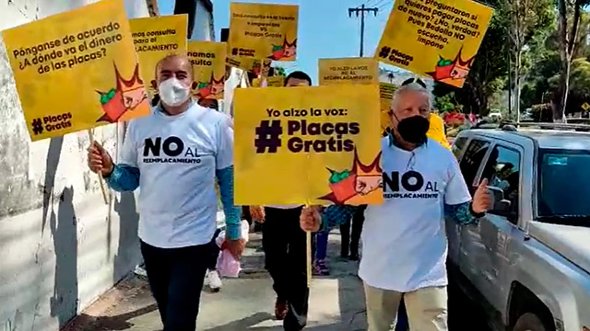 Inicia PRD plan de acción en contra del reemplacamiento en Michoacán