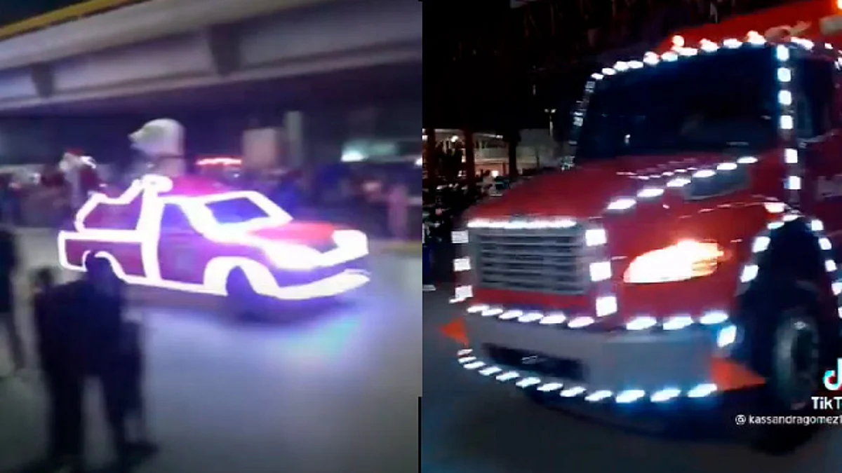Caravana navideña de Coca Cola decepciona a mexicanos y videos se viralizan