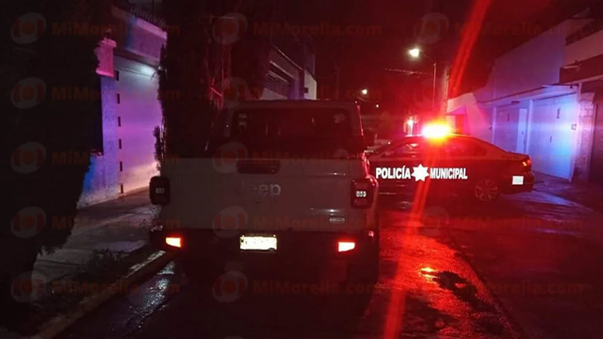 Atacan a balazos a hombre, en Morelia