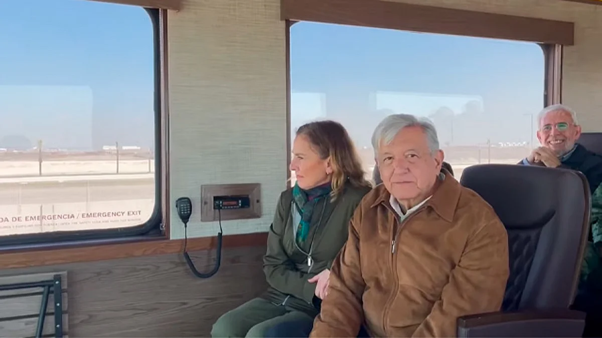 Prevé AMLO 45 minutos en tren de CDMX a nuevo aeropuerto de Felipe Ángeles