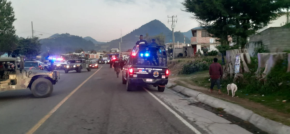 Implementan operativo de vigilancia en Zitácuaro ante hechos violentos