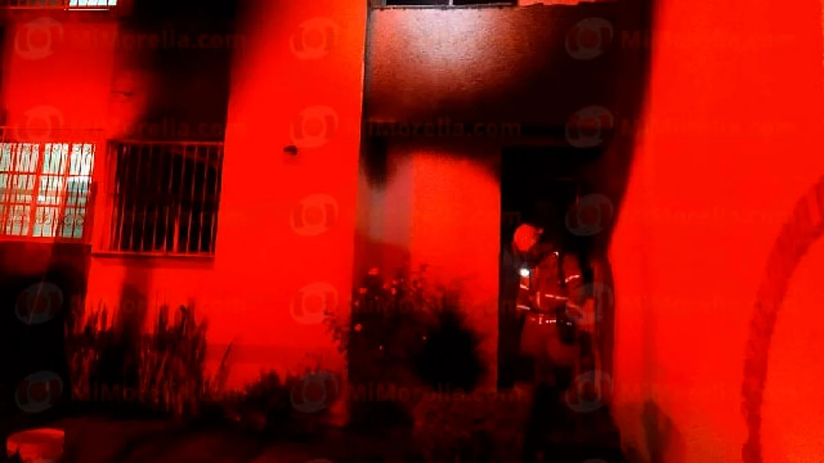 Muere una mujer en el incendio de una vivienda en Morelia