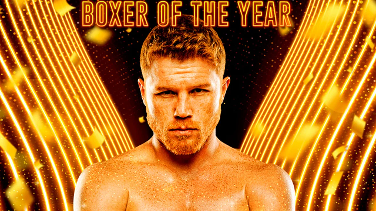 Nombran al 'Canelo' Álvarez como el mejor boxeador del año