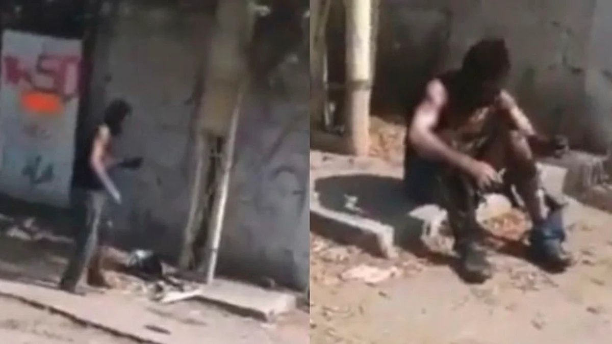 Hombre intenta robar cables de luz y termina electrocutado