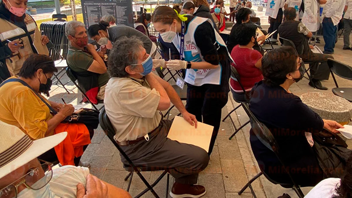 Aplicación de refuerzo en Morelia continúa; una sola sede este martes