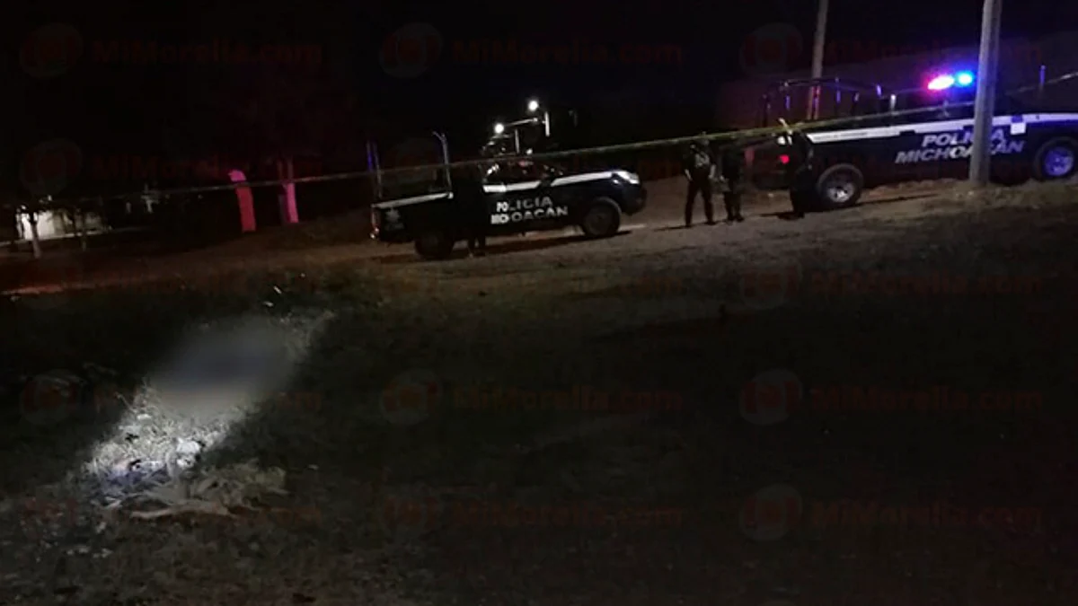 El cuerpo del menor quedó tirado a 5 metros de la motocicleta 