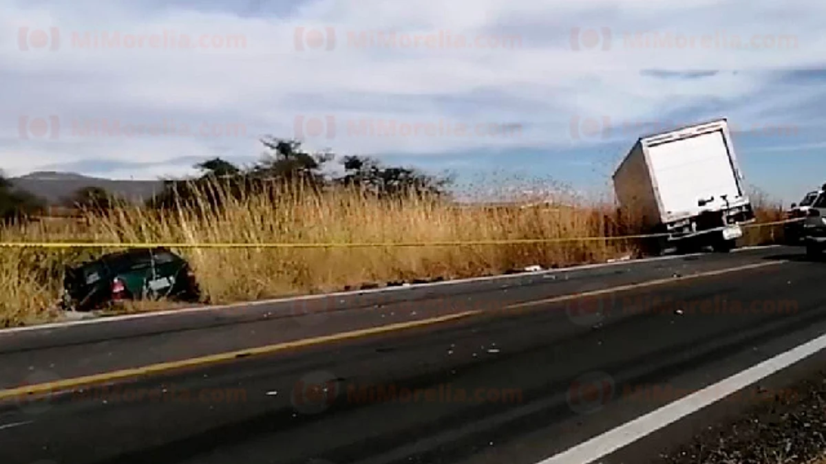 Un muerto y un herido, deja choque de frente en La Piedad