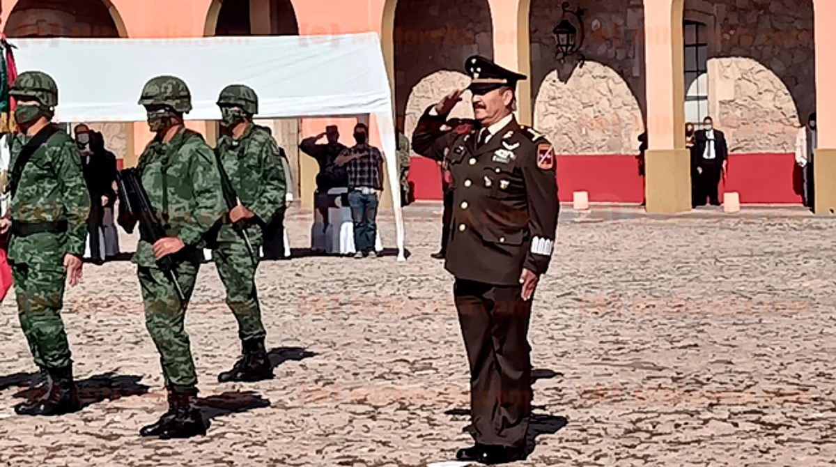 Francisco Javier Zubia González, nuevo comandante de la 21a Zona Militar
