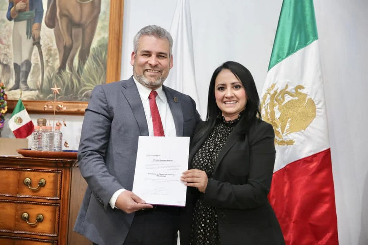 Gladyz Butanda, nueva titular de la Secretaría de Desarrollo Urbano y Movilidad