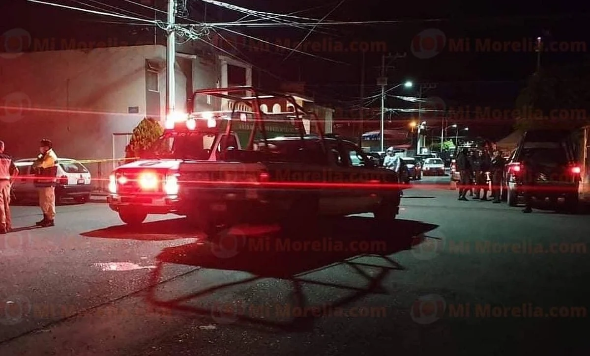 Motociclista es asesinado a tiros en colonia Ampliación Gertrudis Sánchez de Morelia