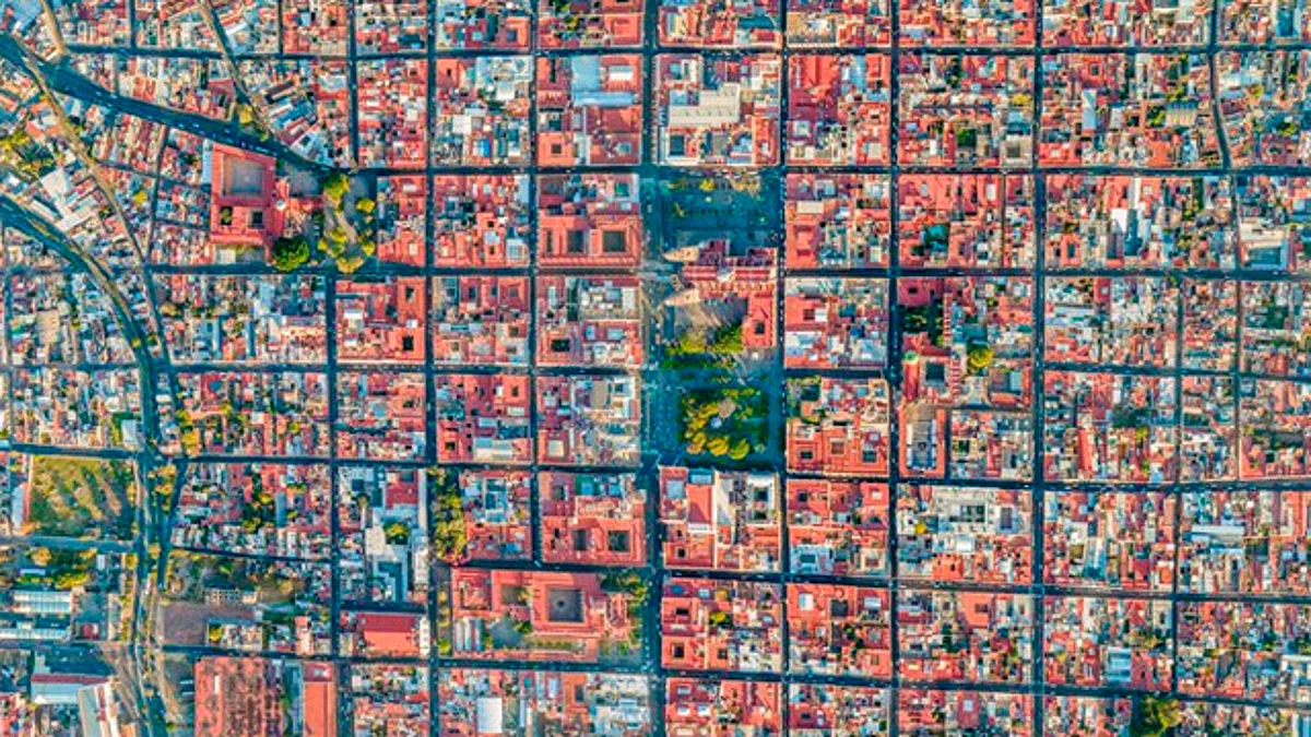 Así se ve el Centro de Morelia desde arriba