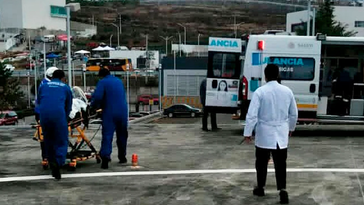 Trasladan a Morelia a bebé que estuvo a punto de asfixiarse por inmersión
