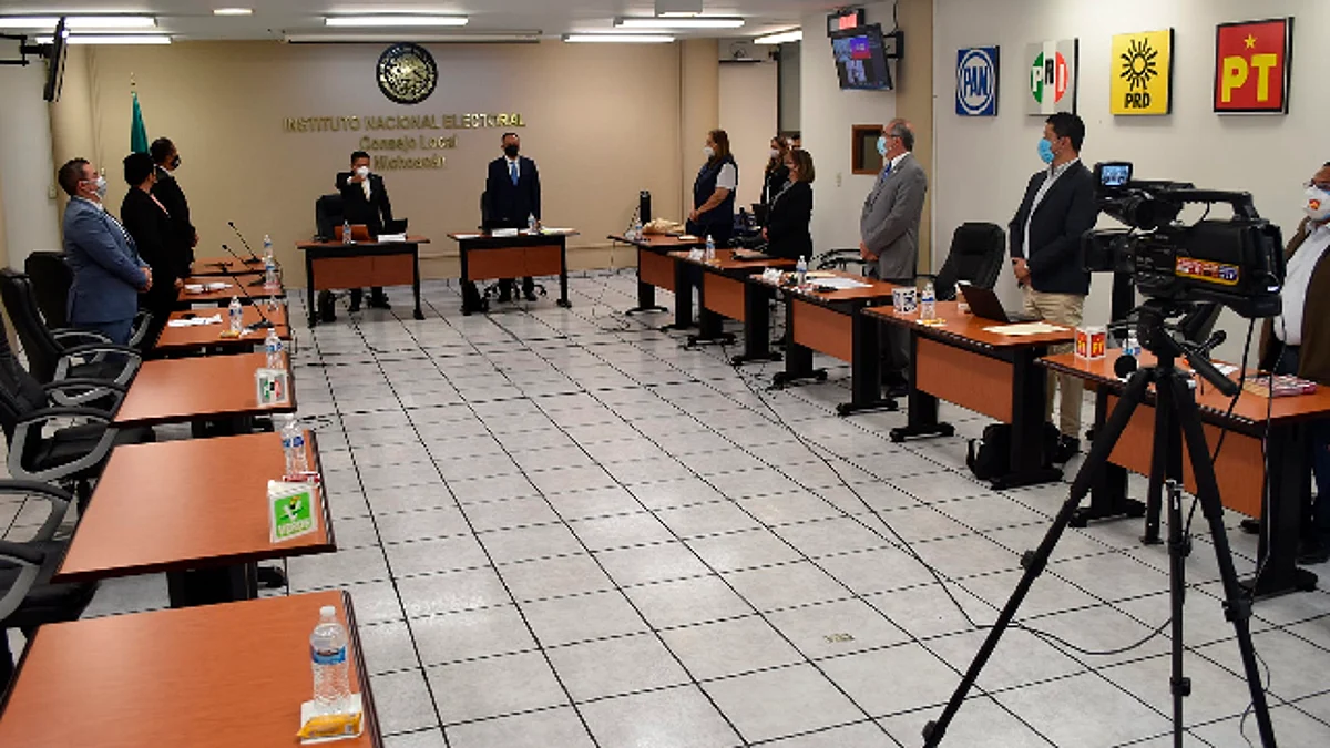 Instala INE Michoacán Consejo Local para revocación de mandato
