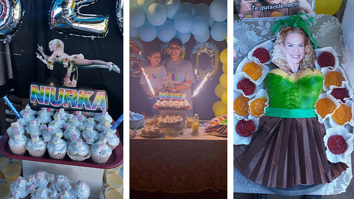 Hermanos celebran su cumple con temática de Niurka y se viralizan