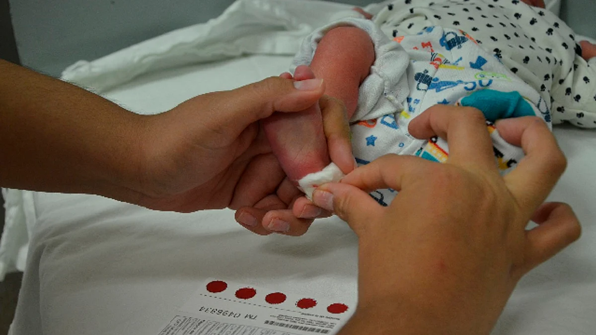 Niña, primer nacimiento del 2022 en el IMSS Michoacán