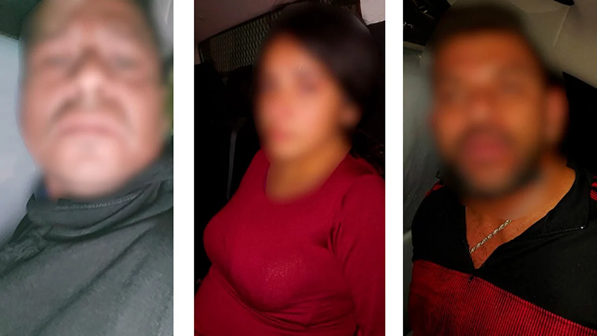 Detienen a dos hombres y una mujer con un arma y cartuchos, en Morelia