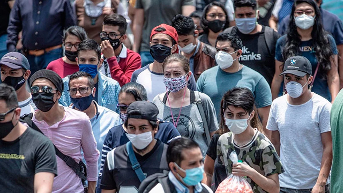 Nuevo récord de contagios de Covid-19 en México; más de 44 mil en un día