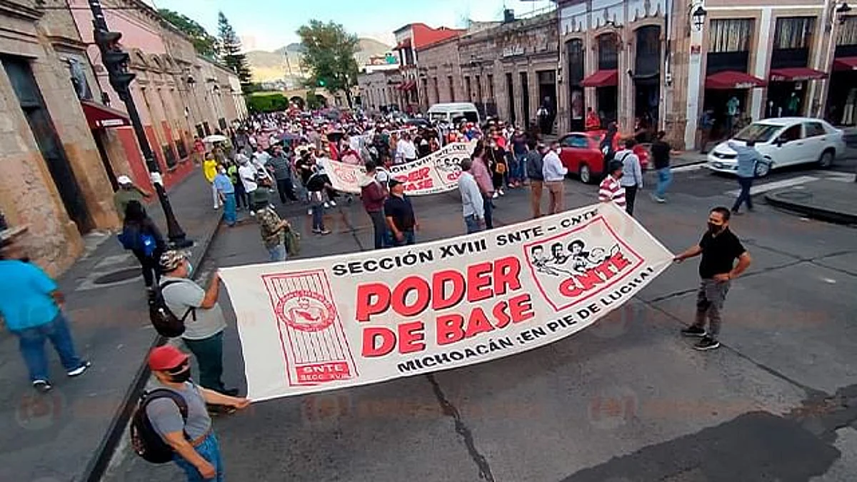 Próximo lunes, marcha masiva en Morelia por Poder de Base
