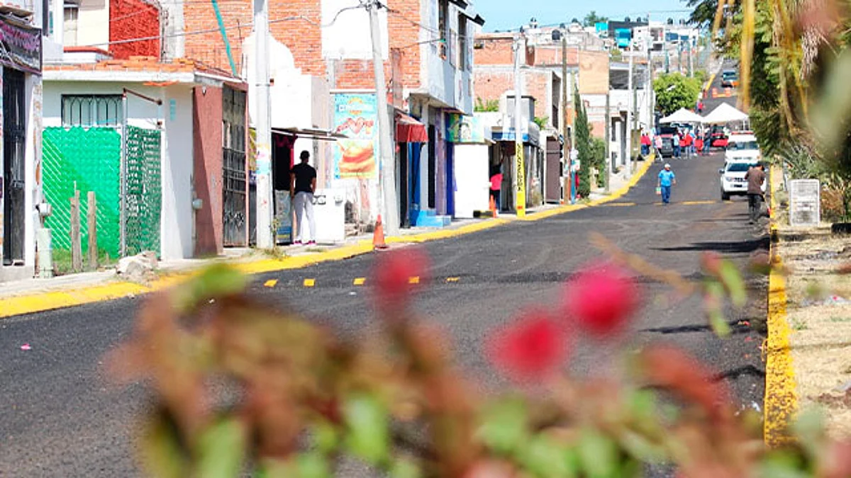 Rehabilitan en Tarímbaro la Avenida México