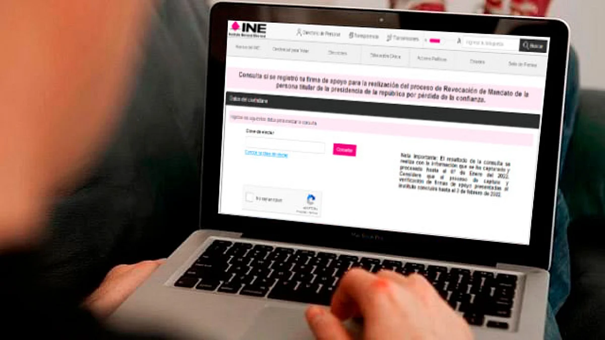 Implementa INE módulo virtual para verificar apoyo a la Revocación de Mandato