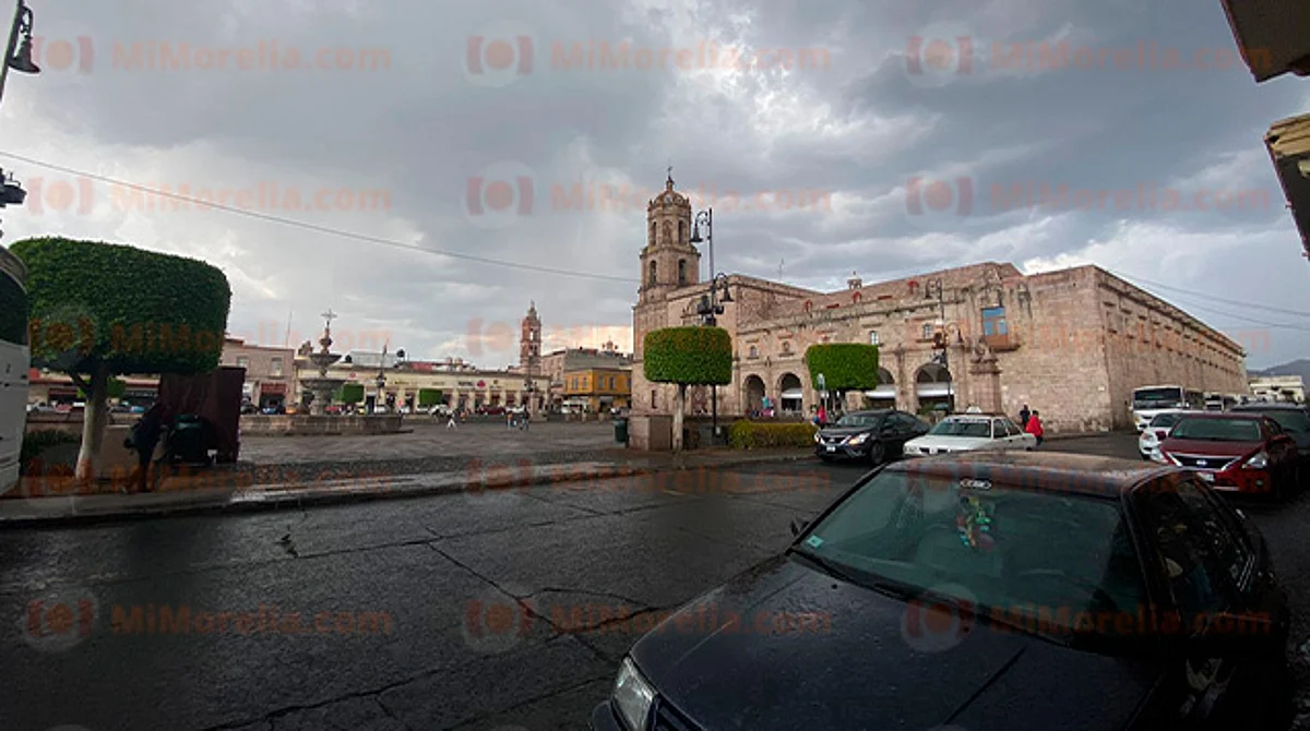 Nublado y con lluvias, el pronóstico en Morelia este miércoles