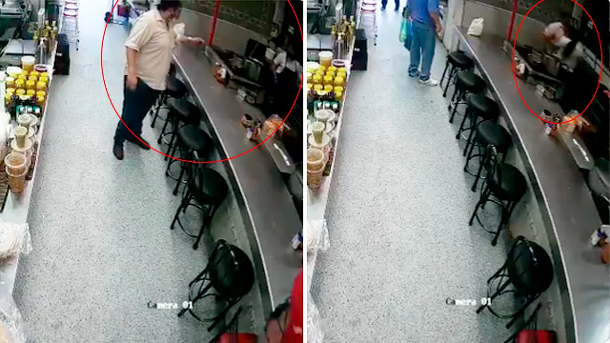 Hombre agrede a trabajadora del mercado de Abastos de Guadalajara