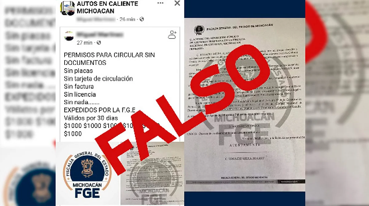 Alertan de fraude en expedición de permisos falsos para circular sin documentos