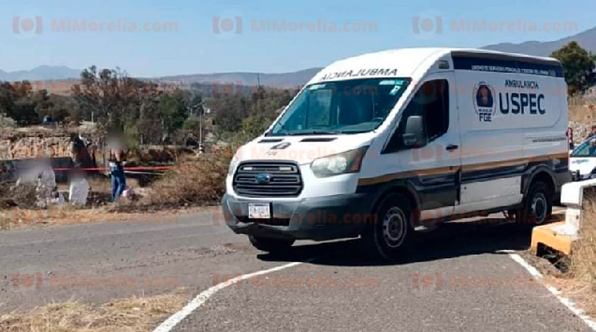 Hallan a hombre ejecutado a balazos en Uruapilla, en Morelia