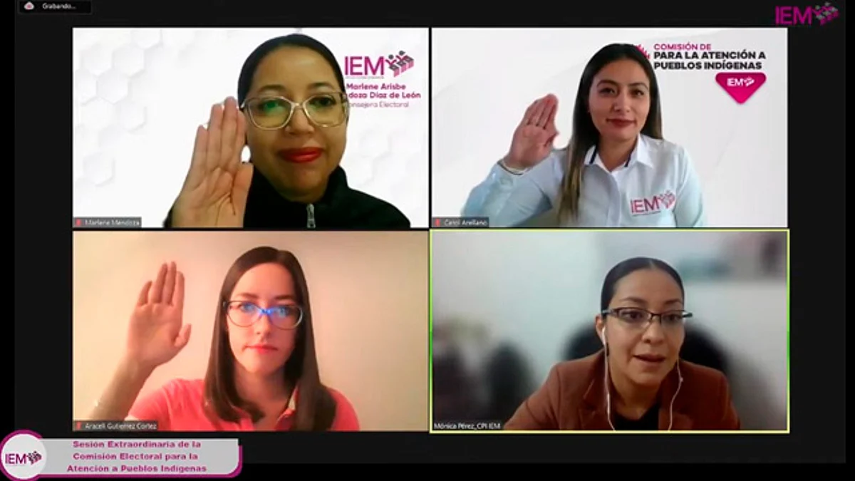Inicia comisión del IEM trabajos para realizar consulta en Jesús Díaz Tzirio