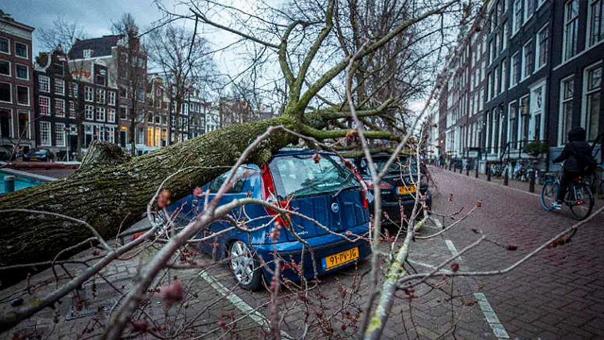 Registran al menos 13 muertos y grandes daños materiales por Tormenta Eunice en Europa