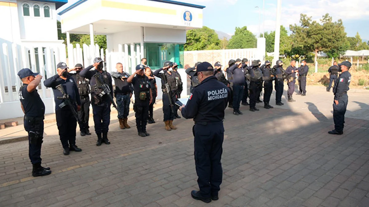 Ratifica SSP nuevos director y subdirector de Seguridad Pública, en Chilchota