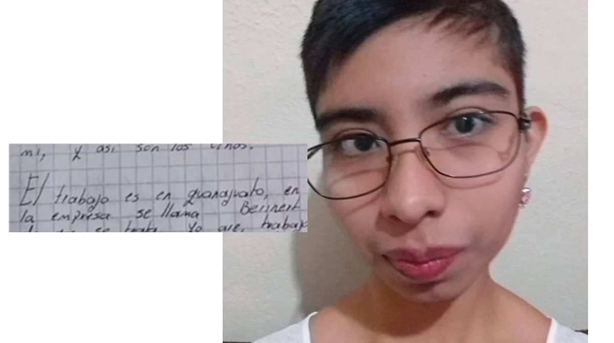 Chava de Morelia se va a Guanajuato por trabajo, deja carta y desaparece