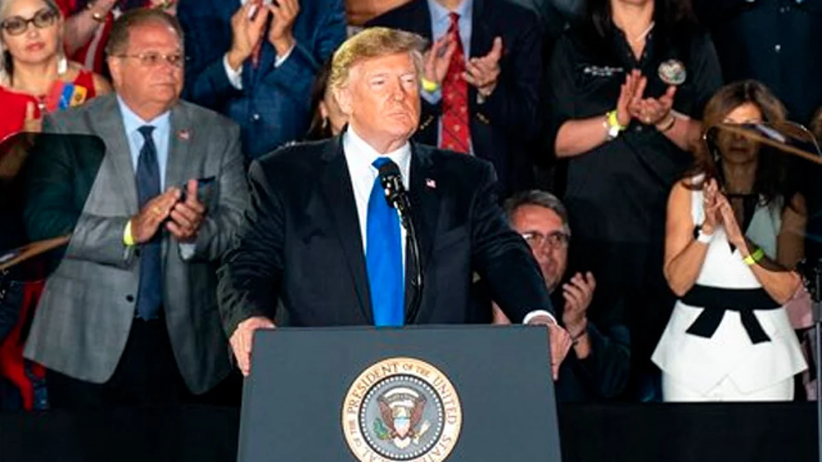 Trump "recomienda" a Biden enviar tropas a frontera con México y no a Ucrania
