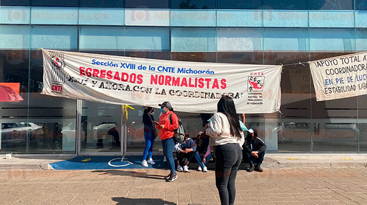 CNTE tomará bancos de Morelia este miércoles