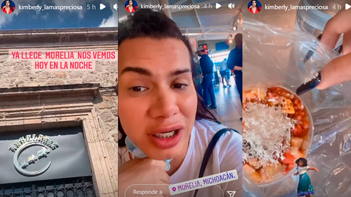 Kimberly "la más preciosa", se pasea por las calles de Morelia