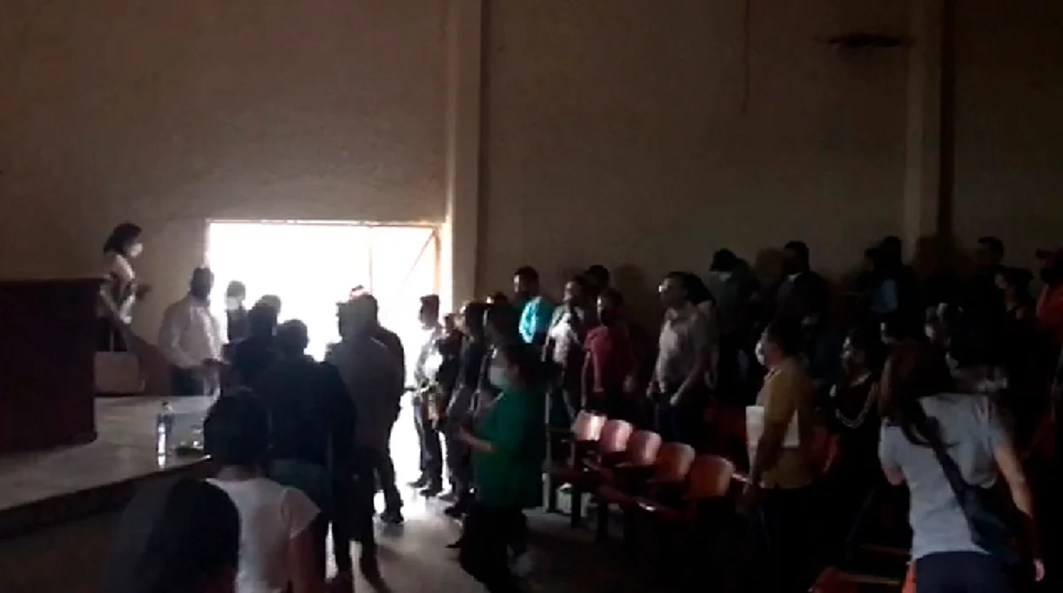 Se arma zafarrancho en asamblea de Poder de Base, en Morelia