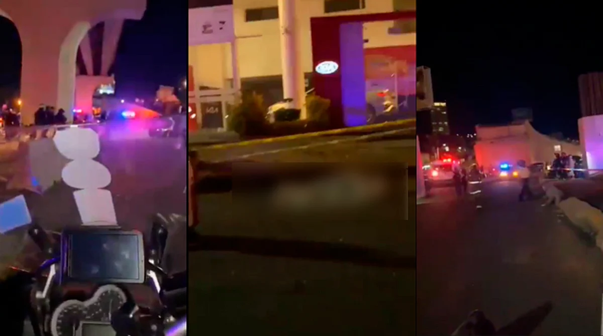 "Me mataron a 3 amigos", llora frente a los cuerpos de motociclistas en Morelia