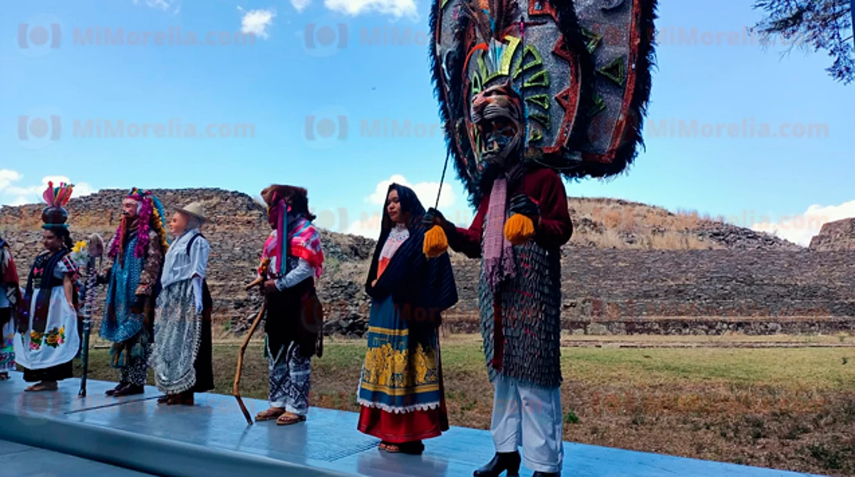 Michoacán: mapping y 3 horas de show gratis, en las yácatas de Tzintzuntzan