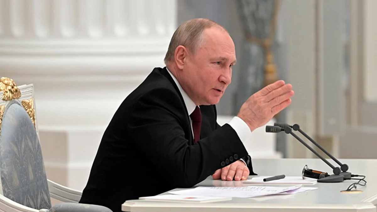 Putin reconoce independencia de territorios separatistas prorrusos de Ucrania