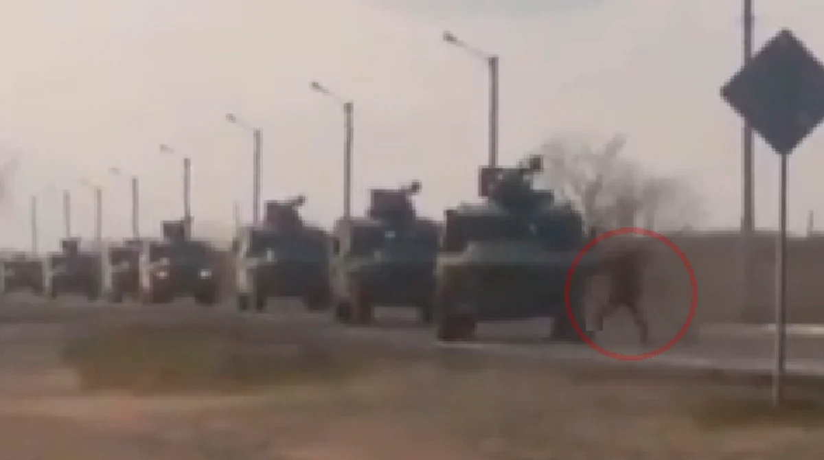 En ninguna de las situaciones los militares rusos atacaron a los ciudadanos