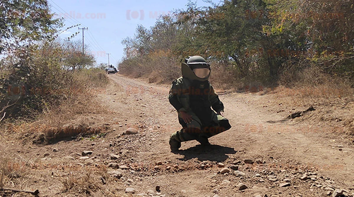 Militares destruyen más de 250 artefactos explosivos en Tierra Caliente