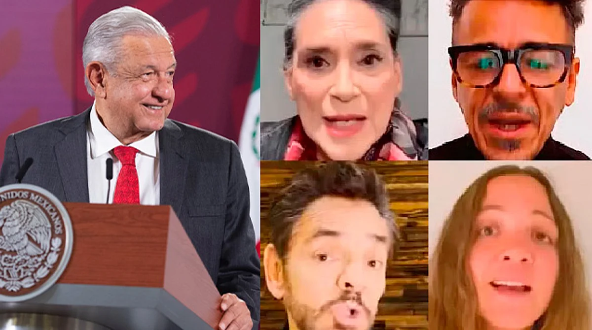 "Fifís" y "muy conservadores": AMLO sobre artistas que se oponen al Tren Maya