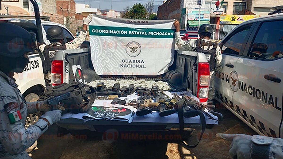 GN detiene a 4 supuestos integrantes de grupo delincuencial; 3 son menores de edad