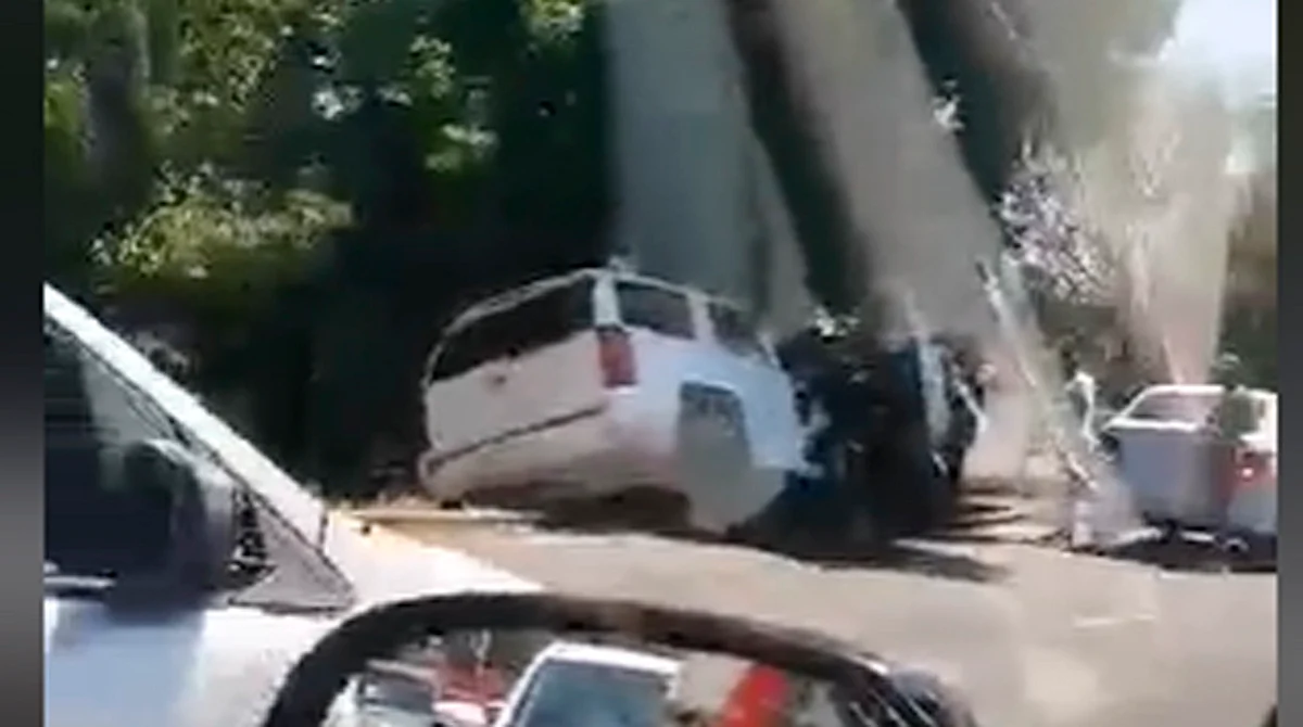 Reportan fuerte accidente en Morelia