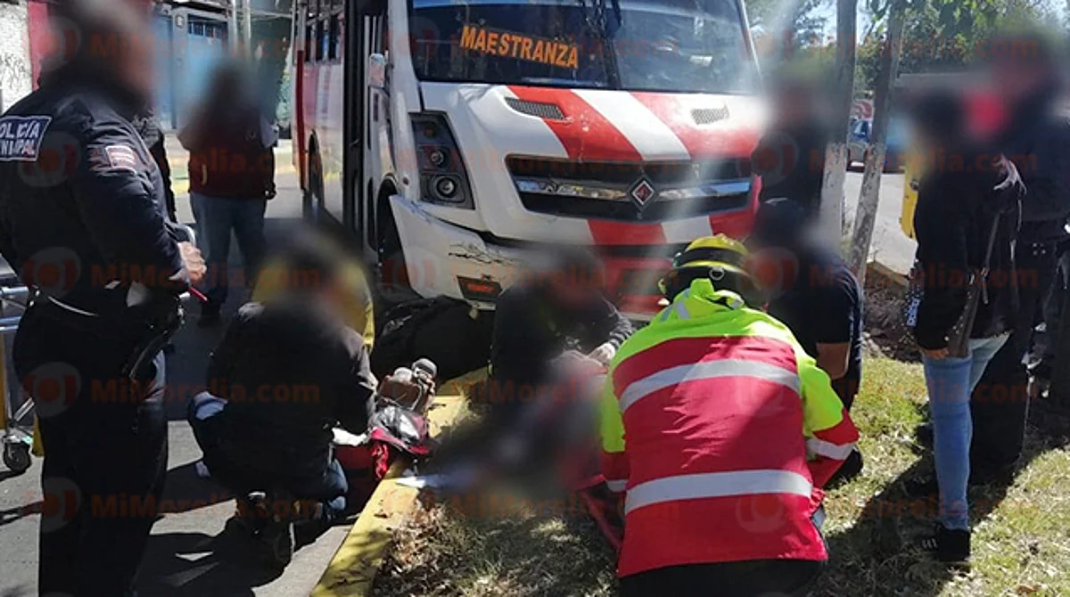 El paciente fue trasladado a un hospital